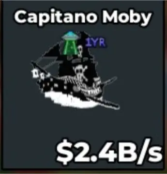 CAPITANO MOBY-+1YR Traits(YINGYANG)2.4B/s FAST DELIVERY