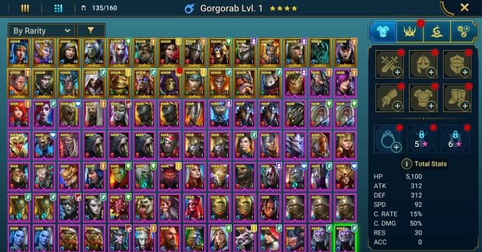 Starter acc with Pallas : 96k energy / 64 mln coins / Astralith, King Garog, Arix, Ninja + 20 Login Legendaries / Maneater
