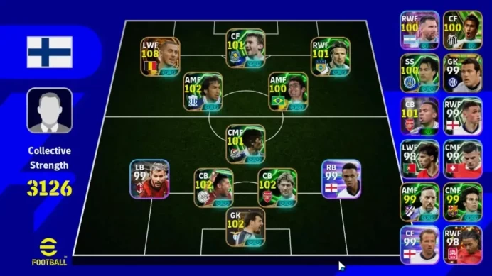 Android|Epic-BigTime Eden Hazard, Epic Frank Rijkaard, Angelo Peruzzi, HL-ShowTime Lionel Messi, etc|PES 2026|TakeEmail|(EF1805)