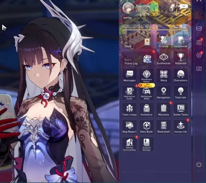 Asia|TL70|Free GI(20Limit)|Premium Triple DoT|27 Limited|(The Herta,Hysilens E1,SW 999,Hyacine,Ruan MeiE2)+Sign|CheckSS|HSR7307
