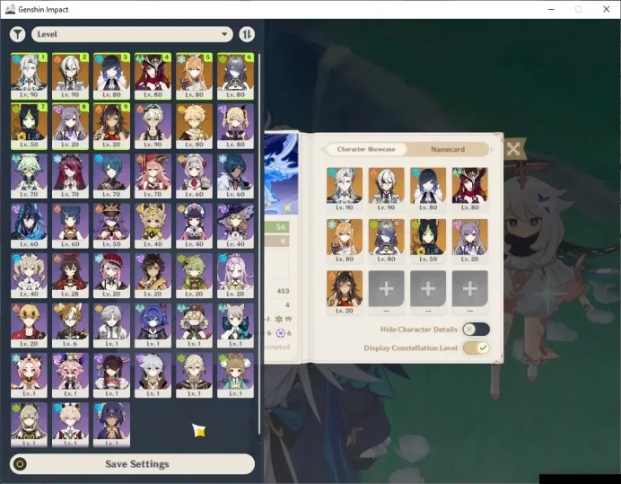 ASIA|AR 56|6Limited+2(*5Wep)|Arlec,Neuvil,Yelan,Chasca,Escoffier,Lauma|Splendor of Trainquil Water,etc|McMale|TakeMail|(GI6632)
