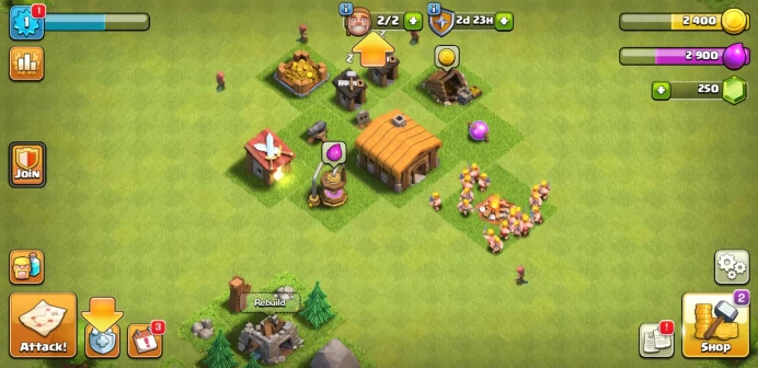 [3in1] TH2-11 | 250-1000 GEMS | SUPERCELL ID #GG8