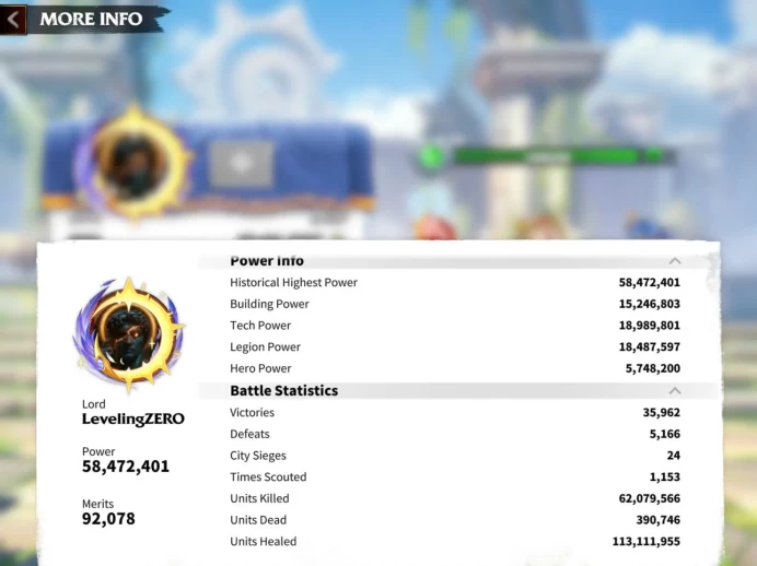 CODR311 | - S581 - POWER: 59M -  VIP 12 - MAX 3 HEROS ( Velyn - Indis - Kinnara ) - Nico 5552 - Theia 5553 - Liliya 5221  - Kuma 5111 - Bahorn 5
