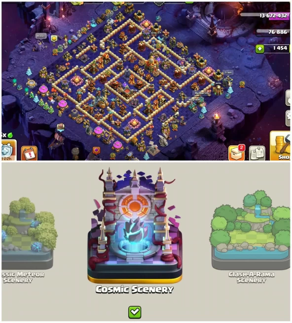 [Cosmic Complete Set]||Th16 Max Wall||Heros:86-91-64-70-45-10||731 Cwl Medals||16 Epic Equipment||Nc 500||Exp:160