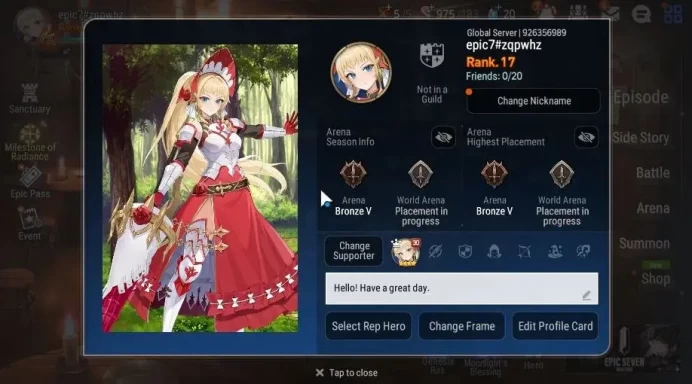 Global UnVerif|2 ML(LOTScales, RViolet)+Roana, Tenebria, Fenne, Iseria|Abyss Floor 5+PoH ON|2,4K Stgm|Stov|ES4900