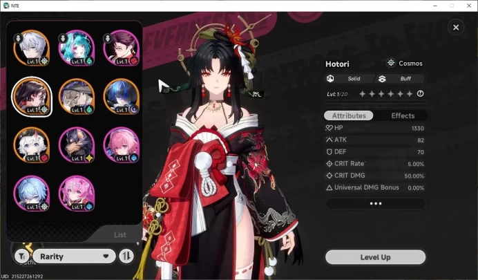 GLOBAL NA|HL 3|4 SSR|Hotori,Jiuyuan,Daffodill,Sakiri|Autumn Haze Livery + Orchid Glider|Male MC|NTE1240