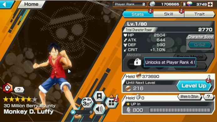 Global| Starter |Ready Gacha 3,7K Rainbow Diamond|GF 627|Rank 2|Android Only|Bandai|Check(OPBR2379)