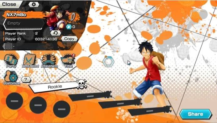 Global| Starter |Ready Gacha 3,7K Rainbow Diamond|GF 642|Rank 2|Android Only|Bandai|Check(OPBR2380)
