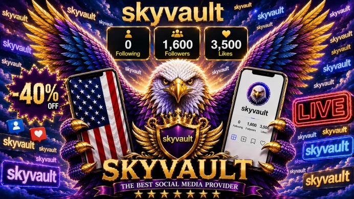 -40%) USA | 1.600+ Real Followers |3,500+ Real likes |10.000+ Viral Views | Live Ready | Monetized Country | Beta| INSTANT DELIVERY