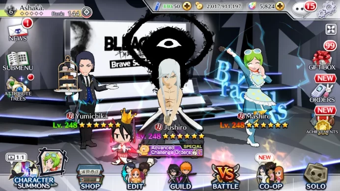 BBS91: Asia - Rank 144 - 12 Heroes Lv5  - 12 Heroes 20/20/20 - 9 Heroes Max Transcendense - 3 Heroes Max Top Tier -  1 Familiars