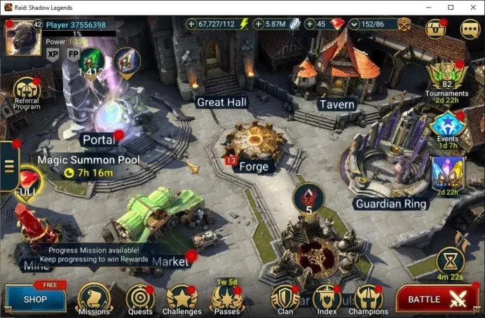 Lv42 1,3M Power|2 Mythic(Gharol,Androc)|24 Legend(Prince Kymar,Ninja,Alice,Ezio,Yakari,Rathalos,Etc)|67K Energy|Plarium(RSL1512)