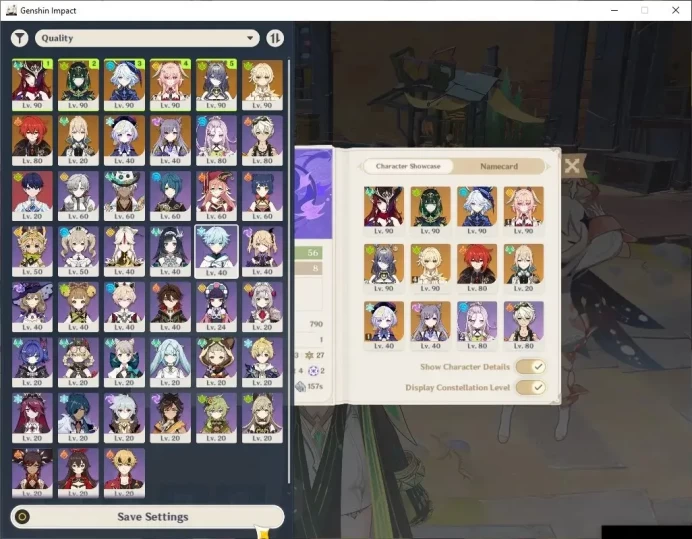 ASIA|AR 56 |5 Limited +6(*5Wep)|[Nefer,Furina,LinneaC1,Chasca]+Sign,Luama|Amos Bow|Mc Female|Take Mail|Check SS(GI6647)