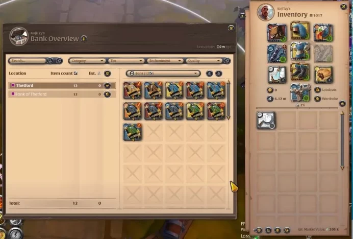 ASIA | 3,95M Total Fame - 6,12M Silver | T8 Fiber Harvester - T7 Long Bow Build |Mount Skin Ready|Take Gmail|Check SS|(AO843)