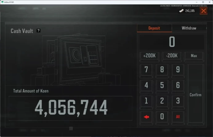 Mobile | LV 30 | SV 11.4 M | CV 4.05 M | Maelstrom AUG, Koi MCX, Koi LR-DMR1, Forest MP5 | more detail Check SS  AB467B