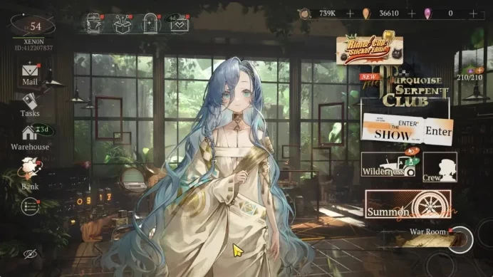 GLOBAL|Lv54|11*6Crew(3Limit)|CD 36K|[Paper HeronP1,Liang YueP1,LucyP1]+Psy,Cheng Heguang|Bluepoch|TakeMail|CheckSS(RVS1531)