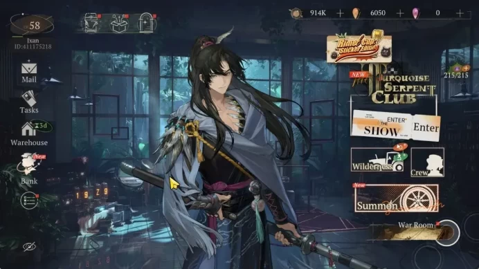 GLOBAL|Lv58|17*6Crew(3Limit)|[Ezio,Liang YueP5,PaperHeron]+Psy,Cheng Heguang|CD 6K|Bluepoch|TakeMail|CheckSS(RVS1534)
