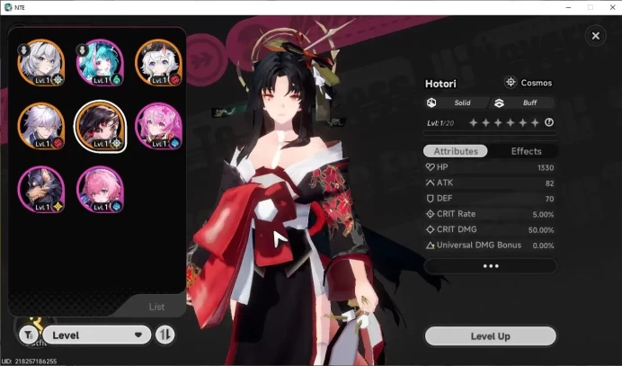 GLOBAL America |HL 3| 3 SSR Hotori,Baicang,Sakiri +1S-Class Char Box | 2 S Arc |Selector ON |Female MC|Log Email|NTE1253