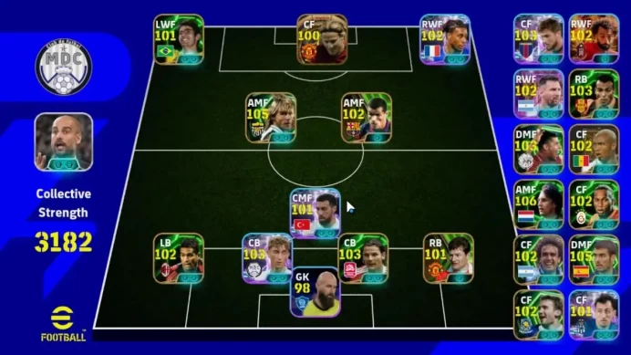Android|2 Big Time Diego Forlan,Paulo Dybala,Epic Pavel Nedved,Johan Cruyff,Gabriel Batistuta,Etc|PES 2026|TakeMail|EF1807