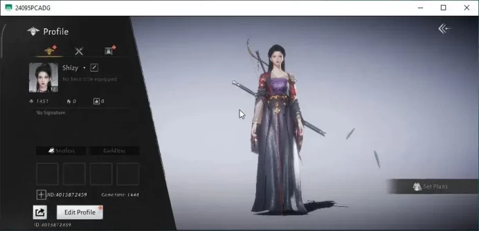 GLOBAL|Lv 17|GS 4275|1 Harmonic Core|Anthem of Ages|Peaceful Life|Nameless Sword+Vernal Umbrella|Female MC|Netease(WWM1131)