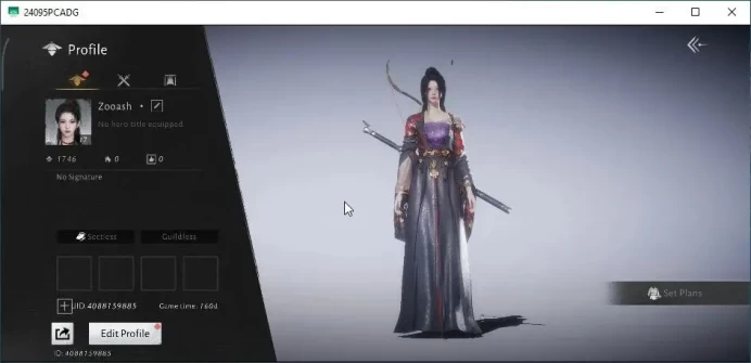 GLOBAL|Lv 17|GS 3894|1 Harmonic Core|Anthem of Ages|Peaceful Life|Nameless Sword+Panacea Fan|Female MC|Netease(WWM1132)