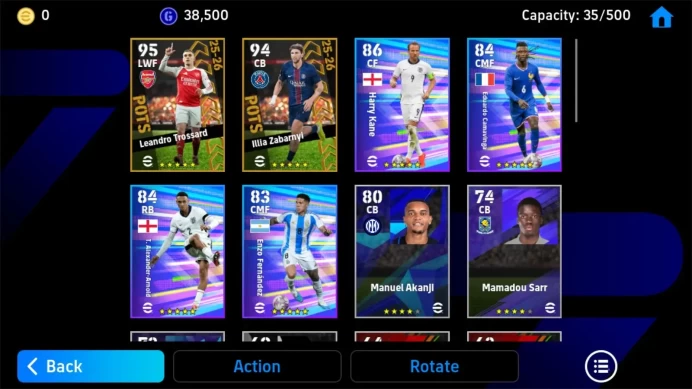 Android|PW 2562 | Peter Schmeichel Epic,Joan Garcia ShowT, Lionel Messi ShowT||2026|Check SS EFB1636B