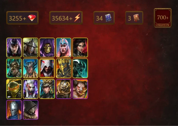 [STARTER]Harima+Roshcard+Alice+Rathalos+Skeletor+Loki+Adelyn+Leminisi the Gold-Wing+Scyl+Ezio Auditore+Xenomorph+29Epics