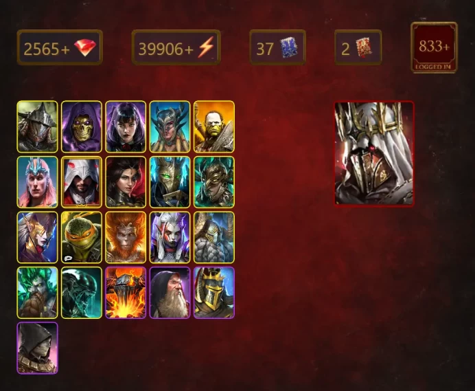 [STARTER]Kalvalax+Granyt Doorkeep+Siegfrund+Rathalos+Skeletor+Alice+Scyl+Artak+Raf-Matab+Loki+Ezio Auditore+Adelyn+36Epics