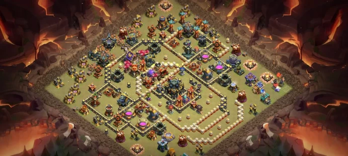 Th 17 Level 228 | Hero (95/98/70/45) | 6 Equipment Epic | 17Magic Items | 8 Hero Skin | 3409 War Stars | 3395 Gems