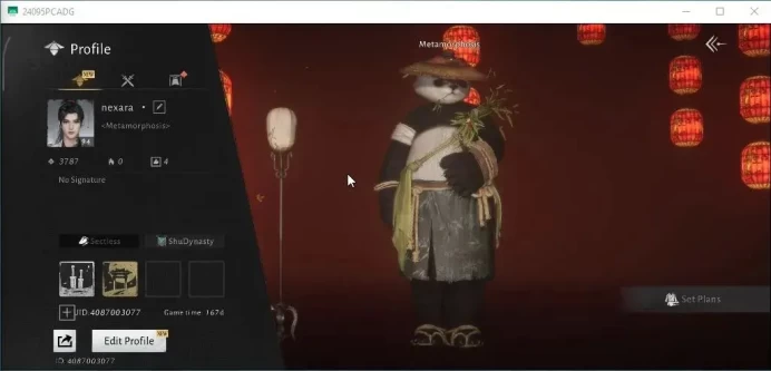 GLOBAL|Lv 94|GS 20939|1 HC|Crimson Curtain Set,Grove Master Set|Snowparting+Phalanxbane Blade|100% Oddt|Male MC|Netease(WWM1137)