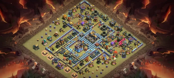 Th 18 Level 242 | Hero (100/100/75/50) | 9 Equipment Epic | 16 Magic Items | Hero Skin | 3036 War Stars | 1346 Gems