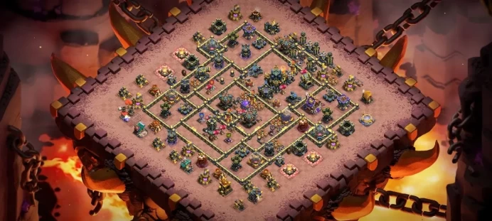 Th 17 Level 265 | Hero (99/100/70/50) | 7 Equipment Epic | 9 Magic Items | 11 Hero Skin | 3187 War Stars | 470 Gems
