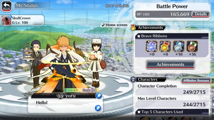 GLOBAL]10K Orb+Fresh All Story|Ichigo10thAnniv,2SoulReaper(Jushiro+Shunsui),Etc|KlabID RA189B