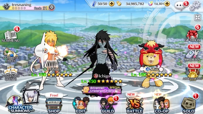 GLOBAL]14K Orb+Fresh All Story|Ichigo19thAnniv,Halibel,KonPollGratitude,Etc|KlabID RA204B
