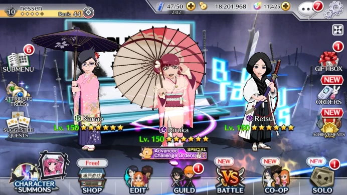 GLOBAL]11K Orb+Fresh All Story|Riruka+Nanao JapanParasol,KonPollGratitude,Etc|KlabID RA216B