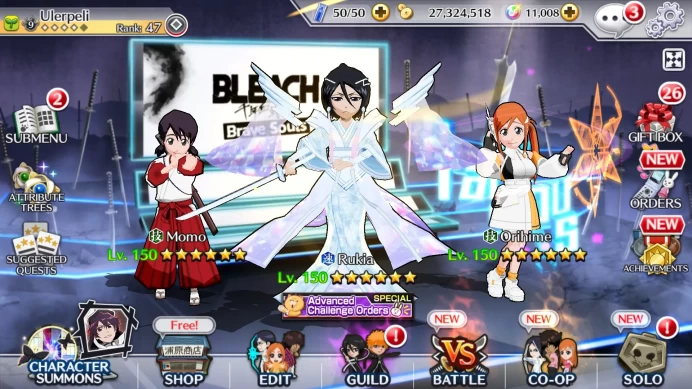 GLOBAL]11K Orb+Fresh All Story|Rukia10thanniv,IchigoRenewed,Orihime,Etc|ChekSS|KlabID|RA299B