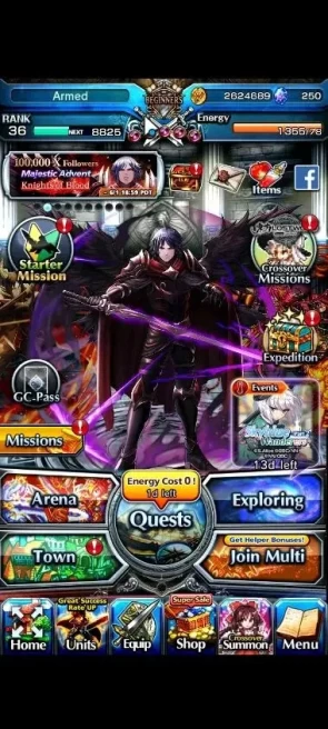 Global | 250 cc | Rank 36 | 2 Ascend | Demon Lord Vox,Demon Edge Berwick | Lpot 23 |Check SS|(GS2603)