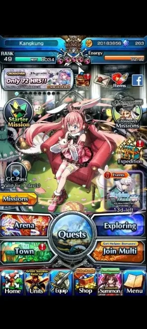 Global|263 cc|Rank 49|2 Ascend+1 TW| Youmu Konpaku+TW,Bouncing Bunny William | Lpot 50 |Check SS|(GS2601)