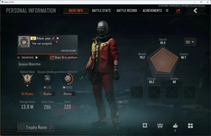 Mobile | LV 30 | SV 13.9 M | Exclusive Inspection Animation Symphony AR57| RL Set Outfit| more detail Check SS  AB463B