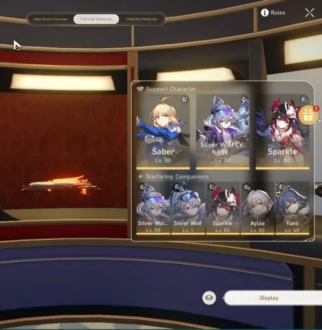 Asia|TL 66|7 Limited|Silver Wolf 999 E5+Sign,Saber E1,Ashveil,Sparkle,Huohuo,Yunli,Dante|MC Female|Take Mail|Check SS(HSR7318)