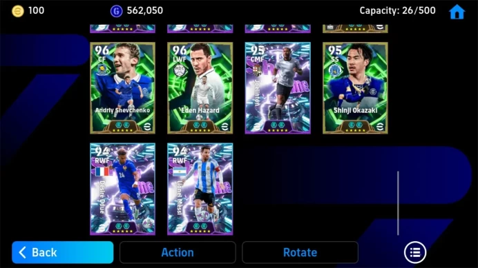 Android|PW 3203|Epic Cech,Shevchenko,Rijkaard,Alonco,Hazzard|SHW Garcia,Allister,Huijsen,Olise,Olmo Etc |2026|Check SS EFB1637B