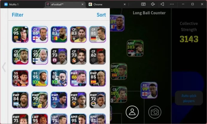 Android|PW 3143 |Epic Baresi,Guardiola,Sneijder,Stojkovic,Edmilson,Shevchenko|SHW Huijsen,Messi(2) Etc|2026|Check SS EFB1638B