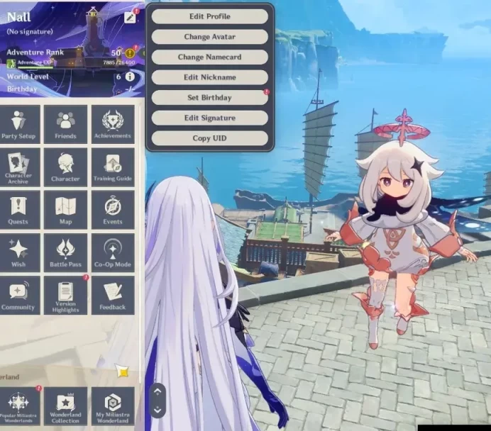 ASIA |AR 50 |1 Limited + 2 (*5 Standard) + 1 (*5 Wep) |Skirk |Diluc,Mona|Skyward Spine |Mc Male |Take Mail |Check SS |(GI6628)