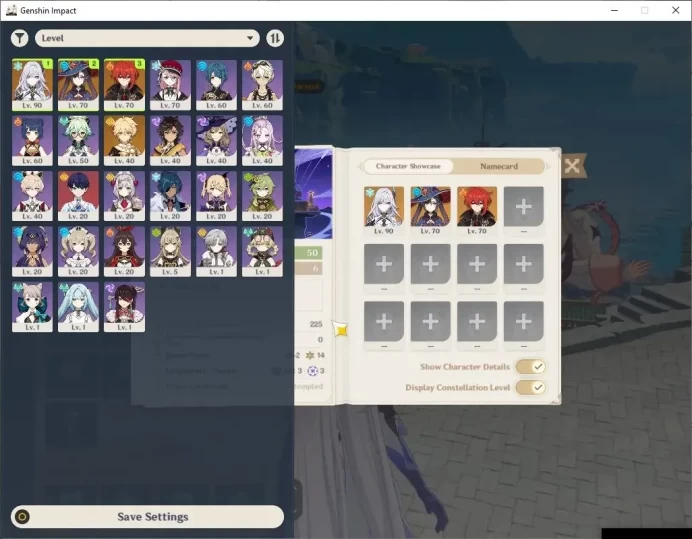 ASIA |AR 50 |1 Limited + 2 (*5 Standard) + 1 (*5 Wep) |Skirk |Diluc,Mona|Skyward Spine |Mc Male |Take Mail |Check SS |(GI6628)
