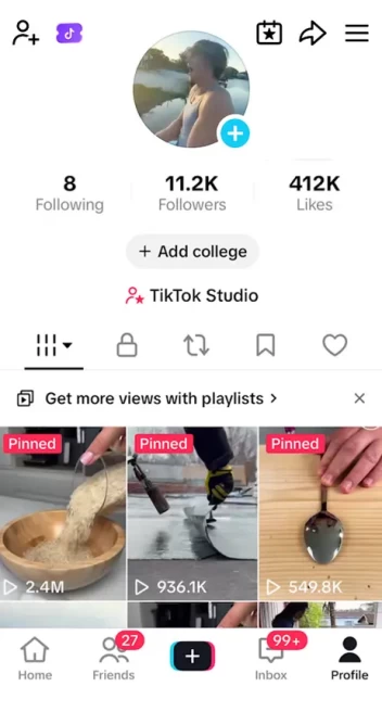 USA Audience/ USA Monetized 11K Real Followers+412K Real Likes Account/ Creator Rewards Program Activated/ Live Stream/ Full Access