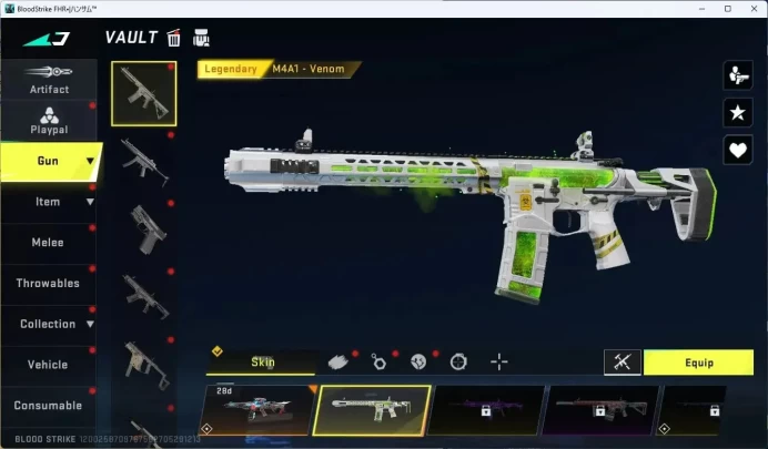 ASIA | Eternal Desert Eagle Scorpius  | 3 Legendary Guns |Ultra Ethan - Raid Mask |More Check SS BS1089B