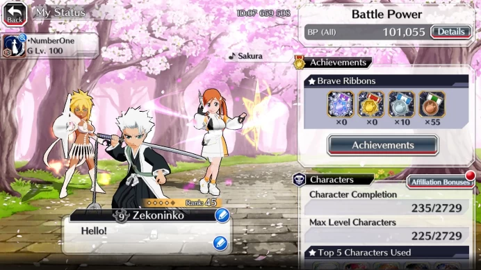 GLOBAL]6K Orb+Fresh All Story|OrihimeFUTURE,RukiaJapanParasolEtc|KlabID|RA533B