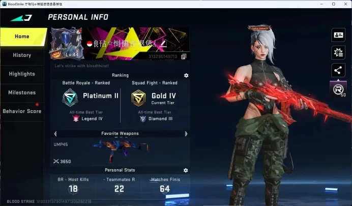 ASIA | Collab: TR Melee, EVA SCAR,MCX | Ultra: AUG, BLAST,VOLT | 2 Limited Guns | EVA Glide|More Check SS BS1095B