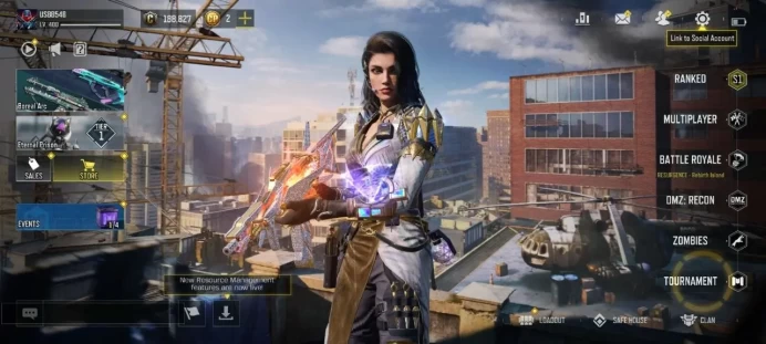 Legend CODM Lv.400  541 EPIC Guns  4 MYTHIC  21 LEGENDARY  Nyx–Starstruck | Spectre–T3 | Best skin CA218