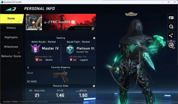 ASIA | Eternal Chainblade,Vector,Desert Eagle|3 AOT/EVA Guns|2 Ultra Melee|2 Limited Guns|3 Eternal Char|More Check SS BS1093B
