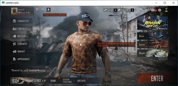 MOBILE Lvl 30|SV 37,3M|CV 15,4M|1 Utopia|2 Set|SS AKM,QS AKS-74U,Splash AR57,Gingerman TD3,Etc|CN OFF|Infinite|CheckSS|(AB3253)